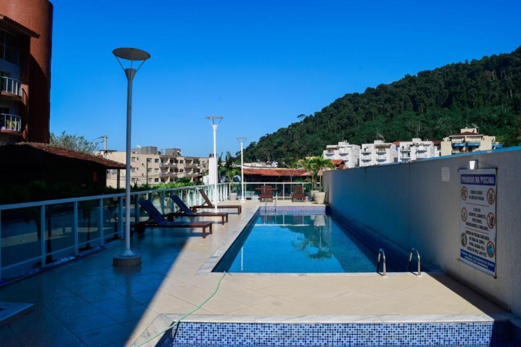 Apartamento Praia Grande Ubatuba Com Churrasqueira Privativa Eksteriør bilde